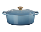 Panela Oval Signature Pegador Dourado
